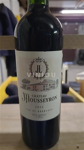 Bordeaux Château Mousseyron 2022