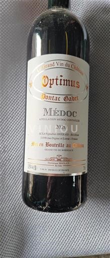 Bordéus Médoc Château Pontac Gadet Optimus 2020