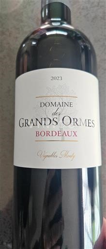 Burdeos No especificado Domaine Des Grands Ormes 2023