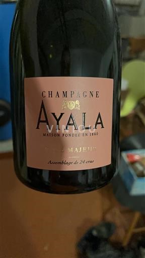 Champaña Champán Ayala Rosé Majeur Sin añada