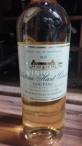 Burdeos Loupiac Château Haut Giron 2023