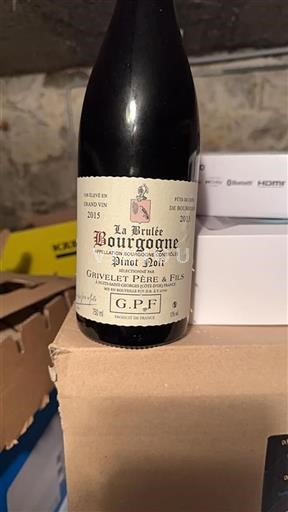 Burgund Grivelet Père & Fils La Brûlée 2015