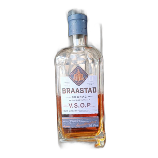 Cognac VSOP BRAASTAD Round & Mellow 5a Pháp Tây Nam Cognac