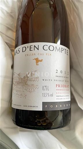 Katalánsko Priorat Mas En Compte 2012