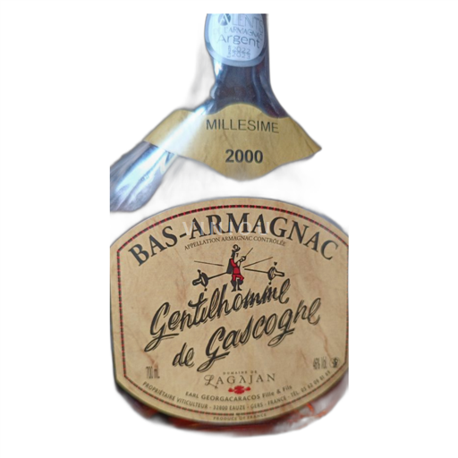 Armagnac VS Gentilhomme de Gascogne  Lagajan 5a - 2000 Pháp Tây Nam Bas-Armagnac