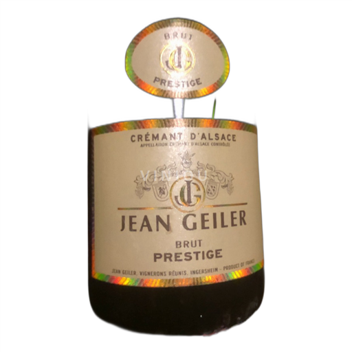 Vin Blanc brut Brut Prestige Jean Geiler 2024 France Alsace Crémant-d'alsace AOC
