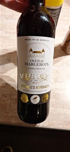 Wines Rouge sec Prestige Château Margerots 2021 France Bordeaux Bordeaux Supérieur AOC