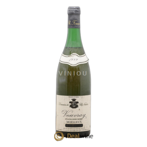 Loire Valley Vouvray Domaine Clos Naudin Moelleux 1985