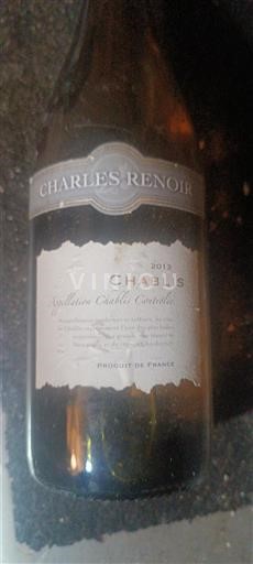 Bourgogne Chablis Charles Renoir 2013