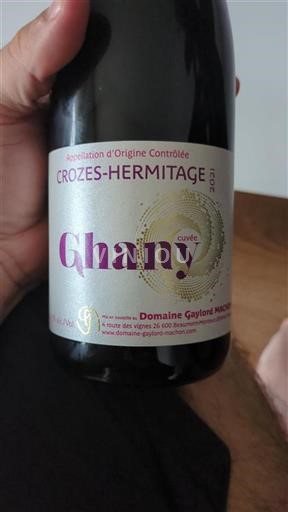 Rona dolina Crozes-hermitage Domaine Gaylord Machon Ghany 2021