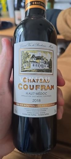 Burdeos Haut-Médoc Château Coufran 2018