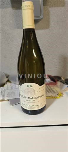 Burgund Corton-Charlemagne Grand Cru Domaine Rollin Père Et Fils 2022