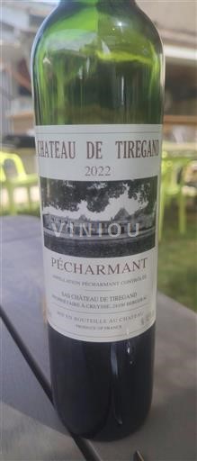 Sydvestfrankrig Pécharmant Château Tiregand 2022