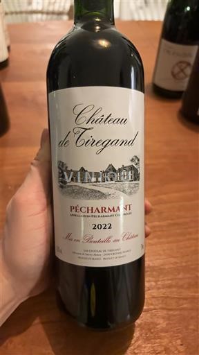 Tây Nam Pécharmant Château Tiregand 2022