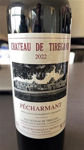 Tây Nam Pécharmant Château Tiregand 2022