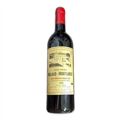 Bordeaux Saint-Émilion Château Millaudmontlabert 1995