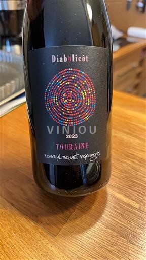 Loire-dalen Touraine Bonrigal-bodet Diabolicôt 2023