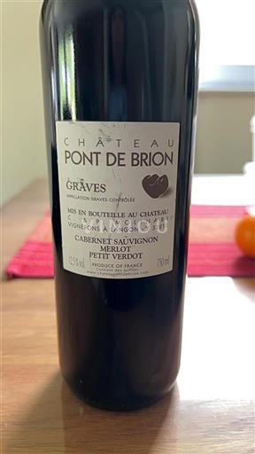 Burdeos Graves Château Pont De Brion Sin añada