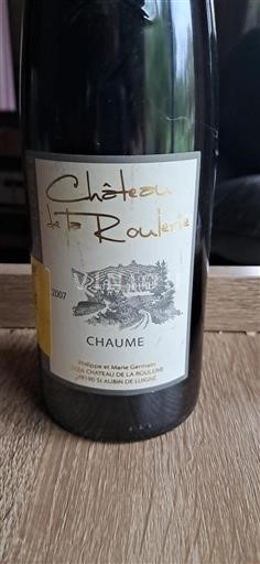 Loiredalen Chaume Château La Roulerie 2007