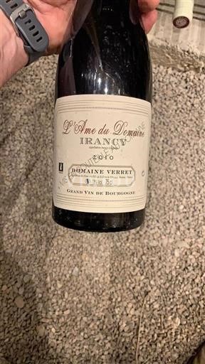 Bourgogne Irancy Verret L'Ame du Domaine Non Millésimé