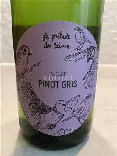 Alsácia Pinot gris Le Prélude Des Bëiner 2021