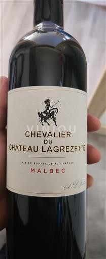 Lounais-Ranska Cahors Château Lagrezette Chevalier du Château Lagrézette Ei vuosikertaa