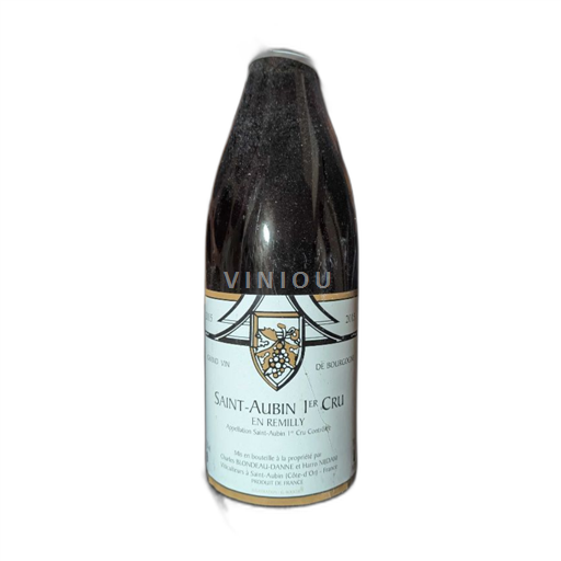 Vin Rouge sec Charles BLONDEAU-DANNE et Harro NIJDAM 2015 France Bourgogne Saint-Aubin AOC Premier Cru