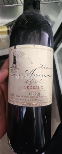Burdeos Bordeaux Château Les Arromans De Garde 1999