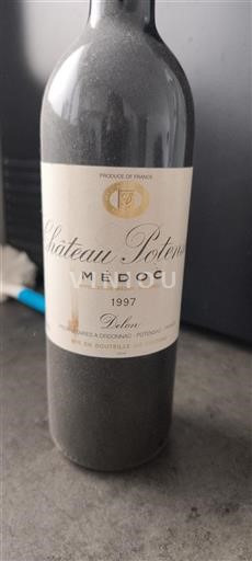 Bordéus Médoc Château Potensac 1997