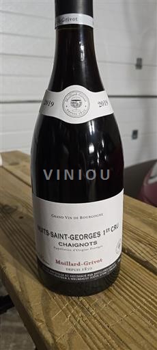 Bourgondië Nuits-saint-georges Premier Cru Moillardgrivot Chaignots 2019