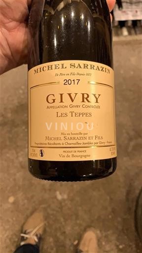 Bourgogne Givry Michel Sarrazin Les Teppes 2017