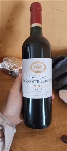 Bordeaux Médoc Château La Pigotte Terre Feu 2013