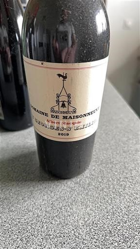 Burdeos Saint-Georges-Saint-Émilion Château Maison Neuve Albert Macquin 2019