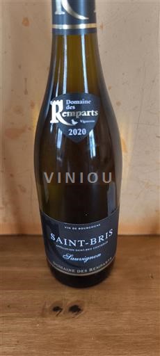 Borgogna Saint-Bris Domaine Des Remparts Sauvignon 2020