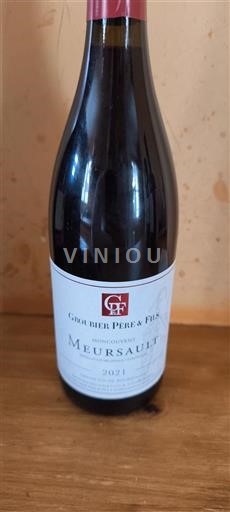 Bourgogne Meursault Groubier Père & Fils Moncouvent 2021