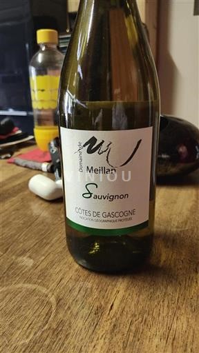 South West Côtes de Gascogne Domaine Meillan Sauvignon 2022