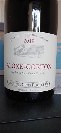Borgonha Aloxe-Corton Denis Père Et Fils 2019