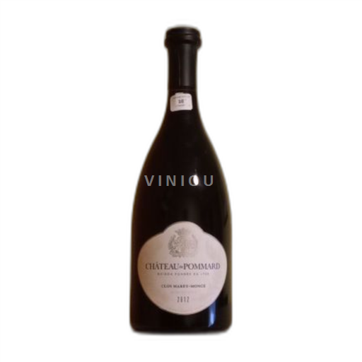 Burgundsko Pommard Premier Cru Château de Pommard Clos Marey-Monge Monopole 2012