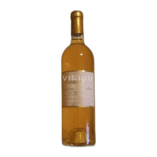 Bordeaux Sauternes Château Dudon 2000