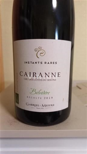 Rhône Valley Cairanne Gabriel Meffre Belvédère 2019