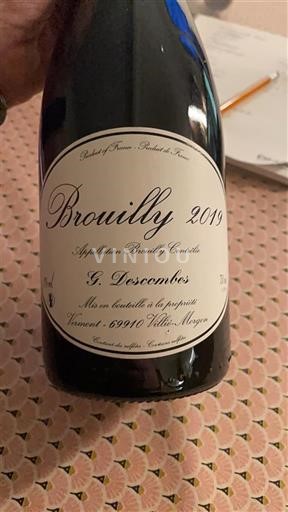 Божоле Бруїйї G. Descombes 2019