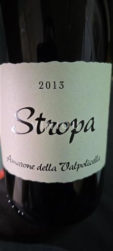Veneto Amarone della Valpolicella Stropa 2013