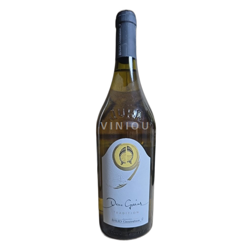 Vin Blanc sec Deux Grains Tradition Baud Génération 9 2020 France Jura Côtes-du-jura AOC