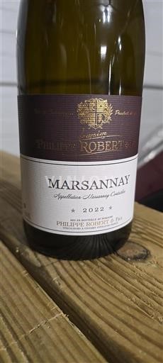 Borgoña Marsannay Philippe Robert & Fils 2022
