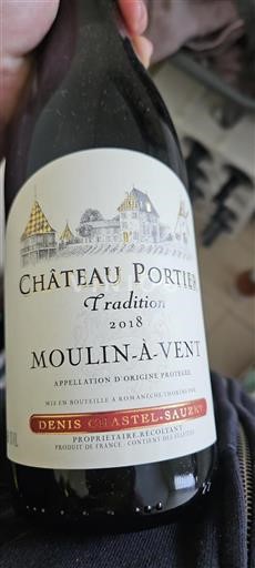 Beaujolais Moulin-à-vent Château Portier Tradition 2018