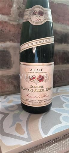 Alsace Domaine François-joseph Bohn du Florimont 1999