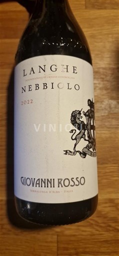 Piedmont Wines Langhe Giovanni Rosso 2022