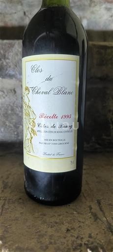 Bordéus Côtes-de-bourg Clos Du Cheval Blanc 1995