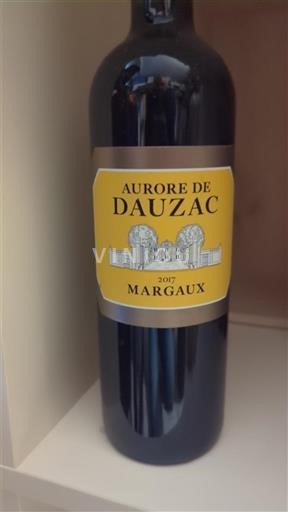 Bordeaux Margaux Grand Cru Château Dauzac Aurore de Dauzac 2017
