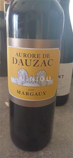 Bordeaux Margaux Grand Cru Château Dauzac Aurore de Dauzac 2017